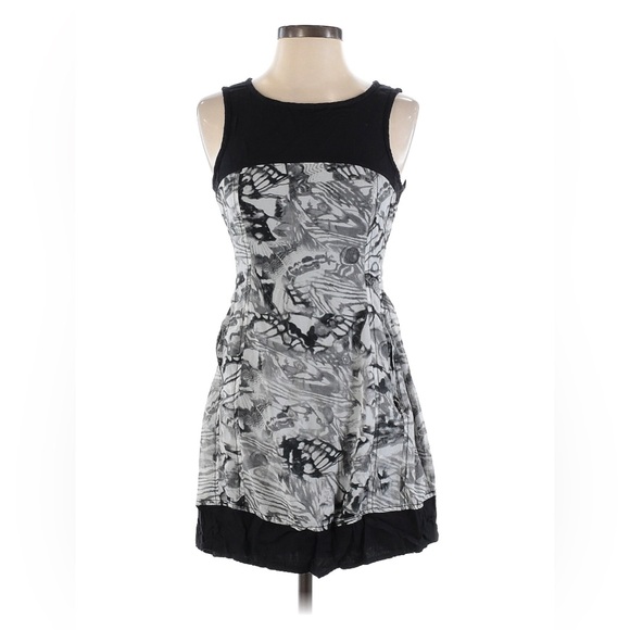 Religion xxs Black and Gray Sleeveless Dress 816 - Picture 1 of 5